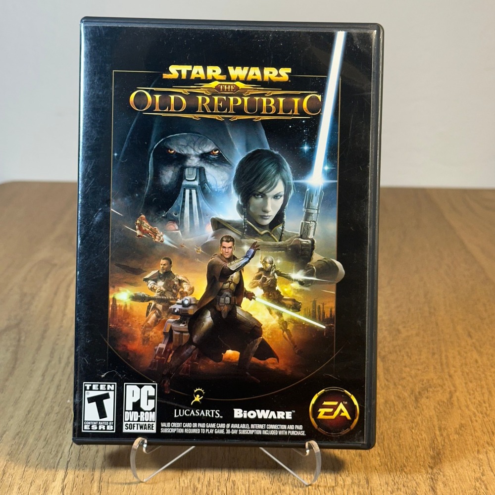 Electronic Arts Star Wars The Old Republic PC DVD-ROM 3-Disc Set Good